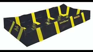 Spill Containment Berm with Inside Wall Supports (Justrite Quickberm)