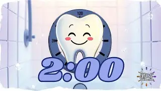 2 Minute Brush with Me Countdown Timer | Fun & Relaxing Music