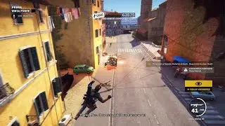 Just Cause 3 Car glitch at the speed of light