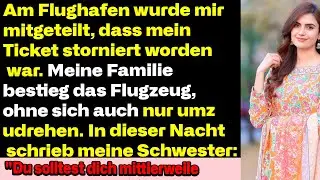 Am Flughafen sagten sie mir, mein Ticket sei storniert – meine Familie stieg ohne mich ein