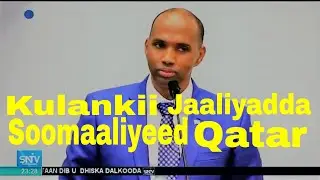 Ra&rsquo;iisul Wasaare Khayre, Kulan la yeeshay Jaaliyadda Somalida Qatar