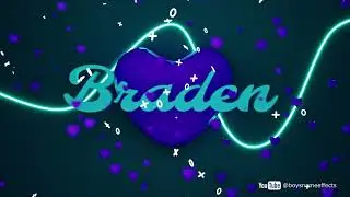 Braden #special #video #wish Name Graphics song - Name Graphics wishes to you @boyshappyvibes