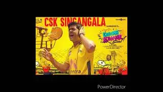 CSK singangala song I corona Kumar I #orangemountains