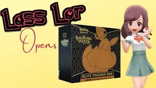 Lass Lor opens NEW SHINING FATES Elite Trainer Box!