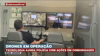 DRONES AJUDAM POLÍCIA EM AÇÕES NAS COMUNIDADES