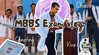 MBBS EXAM VLOG📚 viva, practical, cheating story, exam Masti ✅ #vlog #mbbs #neet2025