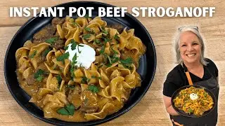 Бефстроганов в мультиварке Instant Pot | Простое и сытное блюдо в одной кастрюле