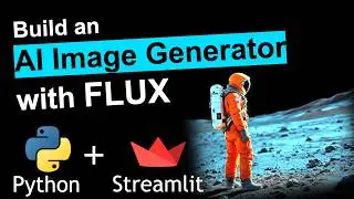Build an AI Image Generator with Python and Streamlit in less than 5 minutes (FLUX)