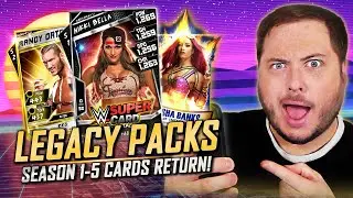 The ONLY Way to Get LEGACY Cards in WWE SuperCard is BACK..