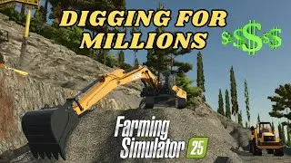 Digging for Millions LIVE on Agro Forest! (Farming Simulator 25)&rdquo;