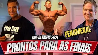 RAMON E CAIKE ESTÃO PRONTOS PARA AS FINAIS - MR. OLYMPIA 2021