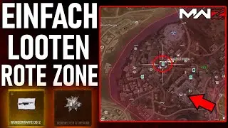 SEHR EINFACH LOOTEN & BAUPLÄNE FINDEN in der ROTEN ZONE in MWZ (Modern Warfare 3 Zombies Deutsch)