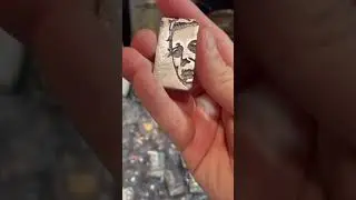 CREEPY STALKER Silver Custom Poured Bars! #shorts