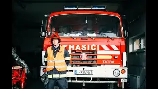 Za týmito dverami všetko končí, tu ste hasič
