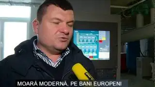 Moară modernă la Măgdăcești