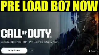 Как предварительно загрузить Black Ops 7 и освободить место на диске (Xbox, PS5, PS4, ПК)