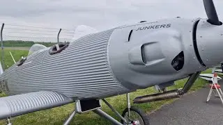 Junkers Aircraft A50 Junior at Quax Hangar Mai 2024