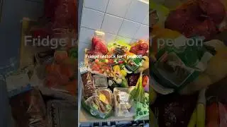 Come With Me #asmr #restock #satisfying #shorts #asmrsounds #fridgerestock #refill #subsribe