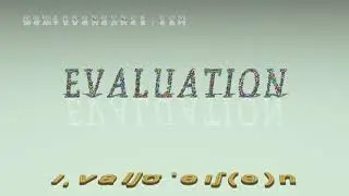 evaluation - pronunciation + Examples in sentences and phrases