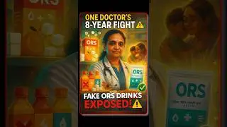 FSSAI Bans Fake ORS Drinks! Hyderabad Doctor&rsquo;s 8-Year Fight Saves Lives  | Real ORS vs Fake #global