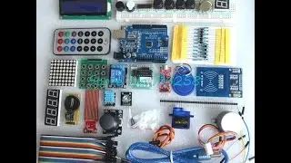 Ардуино набор для начинающих.Обзор.UNO R3 KIT Upgraded version of the Starter Kit.