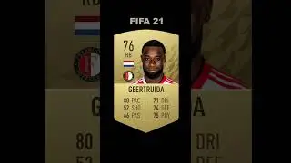 Lutsharel Geertruida in EVERY FIFA (FIFA 19-EAFC 24) #like #subscribe