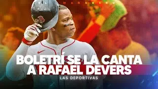 Boletrí se la canta a Rafael Devers (Se arma discusión en cabina) - Las Deportivas