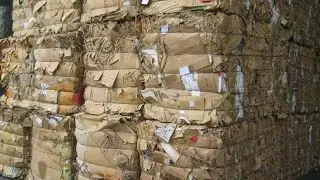 Horizontal Paper Baler