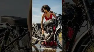 ASMR Motorcycle Restoration 1949 Vincent Black Shadow Full Rebuild from Rusty Abandoned to Brand New