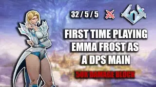 Emma Frost Might Be The Best Tank In The Game  |  Still Noob Ranking Up #marvelrivals #gaming