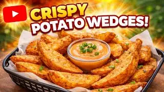 Crispy Potato Wedges Recipe 🍟 | Restaurant-Style Spicy पोटैटो वेजेस घर पर बनाएं
