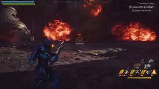 Anthem Playthrough Stronghold The Heart of Rage as Sapphire interceptor