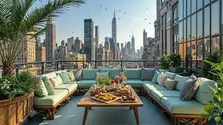 New York Spring Jazz Caf&eacute; ☕🌷 Smooth Jazz Music for Focus, Work & Relaxation