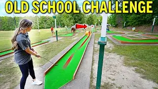 This Old School Mini Golf Course Has Some Challenging Holes...