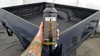 Нанесение защитного покрытия Raptor Liner на кузов моего пикапа Toyota 1994 года выпуска