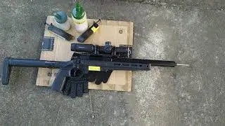 0.25g 30m射撃立射【vsr-one】 横風2-3m予報 260mmインナーバレル