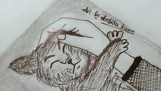 Cute cat easy pencil drawing video #pencil drawing #pen drawing #art related video #