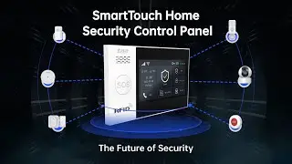 The Future of Security - SmartTouch Home Security Control Panel