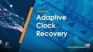 Adaptive Clock Recovery | Time Division Multiplexing Ethernet Solutions