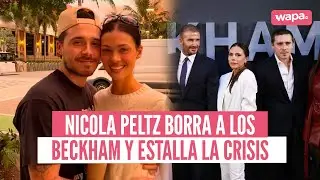 &iexcl;DRAMA TOTAL! Nicola Peltz borra todo rastro Beckham y la familia contraataca