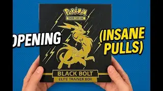 Opening a Pokémon Black Bolt Elite Trainer Box! (Insane Pulls!) #elitetrainerbox #blackbolt