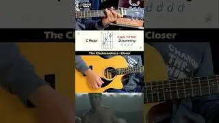 Closer | The Chainsmokers ft. Halsey | Guitar Chords | The Musical Valley #thechainsmokers