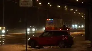 Следует в парк до Ланской, или трамвай 5095 по 55 еще в 5-м СПб 6-*: ЛВС-86К 5095 по №55 (02.02.16)