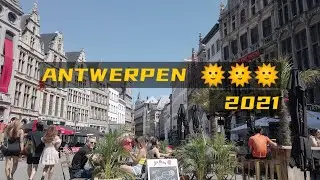 Antwerpen City Exploring- 🇧🇪 Belgium - 4K Walking Tour