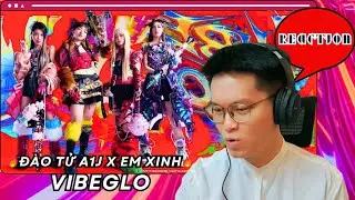 VIBEGLO - 桃子 Đào Tử A1J x Muộii x Han Sara x Ánh Sáng AZA | BÙNG NỔ VISUAL & FLOW! | HPH Reaction
