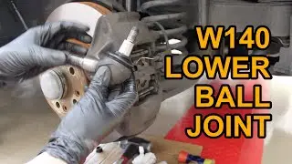 Mercedes-Benz W140 S-Class Lower Ball Joint Replacement