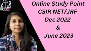 Online Group Study Point| MOT | Chemical Bonding| Part -1| CSIR NET/JRF| Mahima Mehta |
