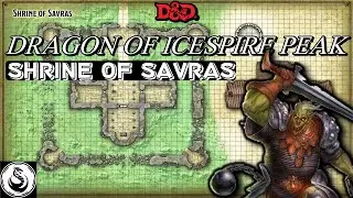 Dragon of Icespire Peak Walkthrough Guide - Shrine of Savras Quest