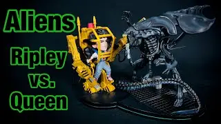 Quantum Mechanix: Aliens Q-Fig Max Elite Alien Queen Exclusive & Ripley With Power Loader Review