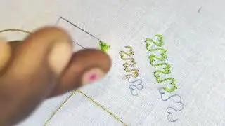 Neck filling design double side lock stitch free aari online class 20@poomiaaridesigner 